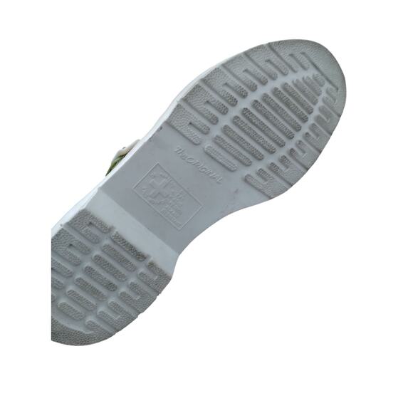 Dr. Martens Women size 11 Canvas  V Polley MTD Multi Color Artsy Boho Oxfords - Picture 5 of 6